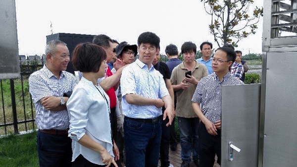 韓國(guó)考察團(tuán)對(duì)托普“四情”監(jiān)控系統(tǒng)連連稱(chēng)贊