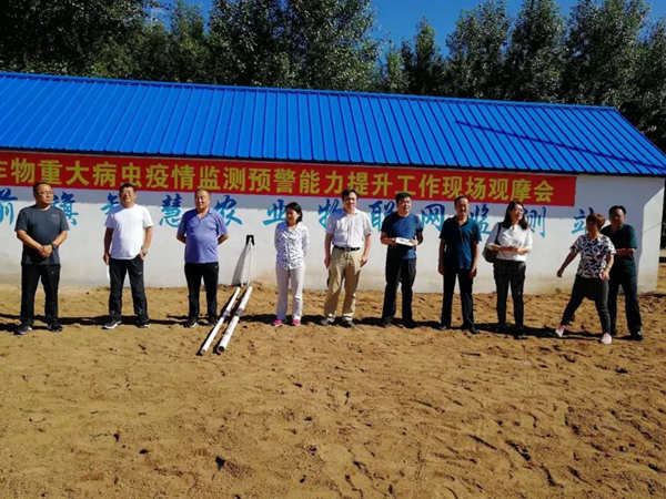 內(nèi)蒙古全區(qū)農(nóng)作物重大病蟲(chóng)疫情監(jiān)測(cè)預(yù)警能力提升現(xiàn)場(chǎng)觀(guān)摩會(huì)召開(kāi)，『托普技術(shù)』驚艷塞北
